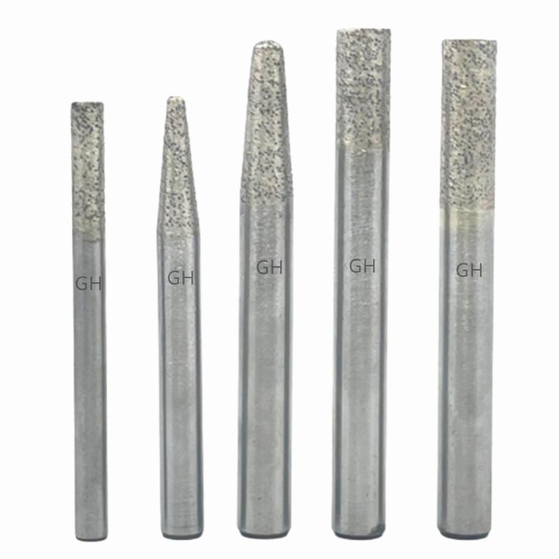 Flat bottom Sintered Diamond engraving router bit tool for stone granite marble 