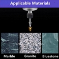 CNC Carbide carving router bits Stone engraving bit for granite marble 9