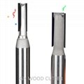 CNC Diamond flute woodworking end mill Wood straight router bit for MDF hardwood
