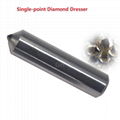 Single point Diamond grinding wheel dressing tool Straight dresser