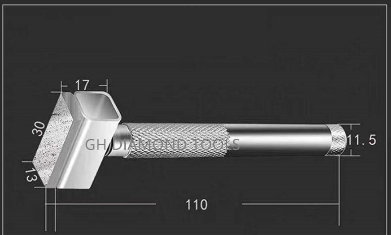  Sintered Diamond handle T Bar dresser for grinding wheel 2