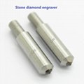 CNC lathe 104degree Stone Engraver tool