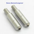CNC lathe 104degree Stone Engraver tool Diamond engraving router bit