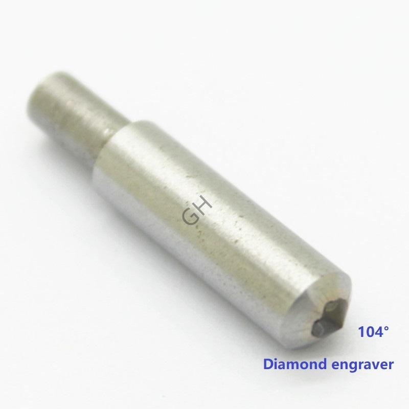 CNC lathe 104degree Stone Engraver tool Diamond engraving router bit 2
