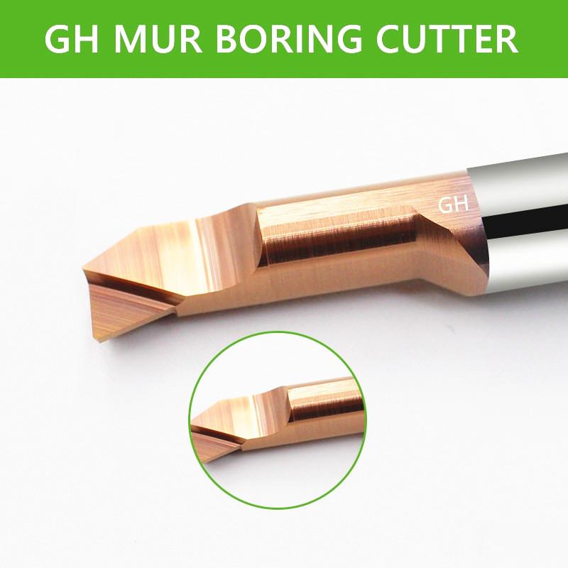 CNC small hole carbide reaming tool micro tungsten carbide MUR boring bar cutter