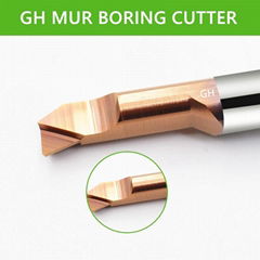 CNC small hole carbide reaming tool micro tungsten carbide MUR boring bar cutter