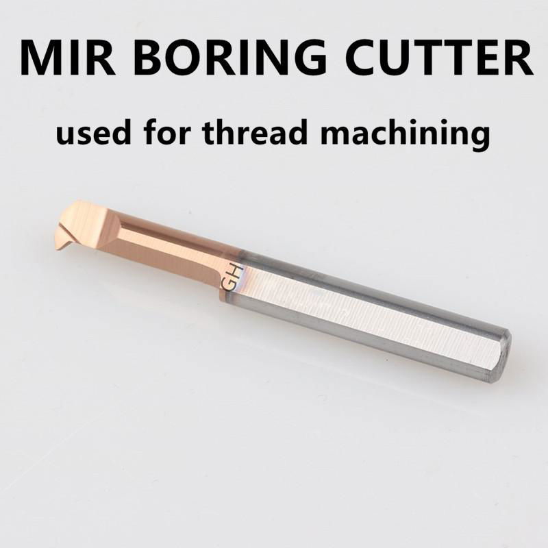 CNC micro Grooving boring bar Tungsten Carbide MIR Boring cutter for steel iron