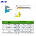 CNC lathe grooving cutter MGR MFR Tungsten carbide alloy boring bar tool 6