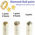 Jewelry Diamond Pneumatic Nail Needle Diamond dull point hammering pin tool  2