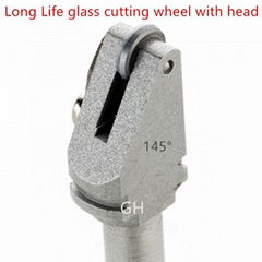 CNC carbide scribing wheel Glass cutting wheel for Float Glass tube mirror