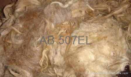 Light grey coarse carpet fleece wool