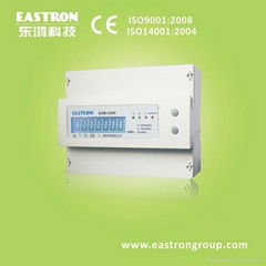 3 phase4 wire energy meter with RS485 