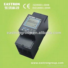 single phase multi function din rail energy meter SDM220