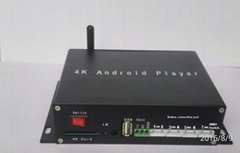 4K resolution Android wifi RS232 HD programming player