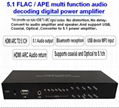 5.1 Analog decoder/TV ARC optical fiber coaxial Bluetooth to 5.1 audio output 3