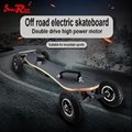 Electric off-road scooter belt motor shock absorption battery36V10mAh design