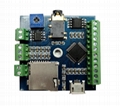 Audio MP3 button triggered control RS232