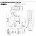 Panasonic ASQM11638-B Small Waterproof Micro Switch with Cable