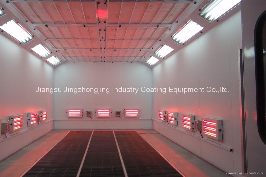 Infrared Heating System Paint Booth (Model: JZJ-9200)