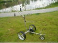 Electric golf trolley