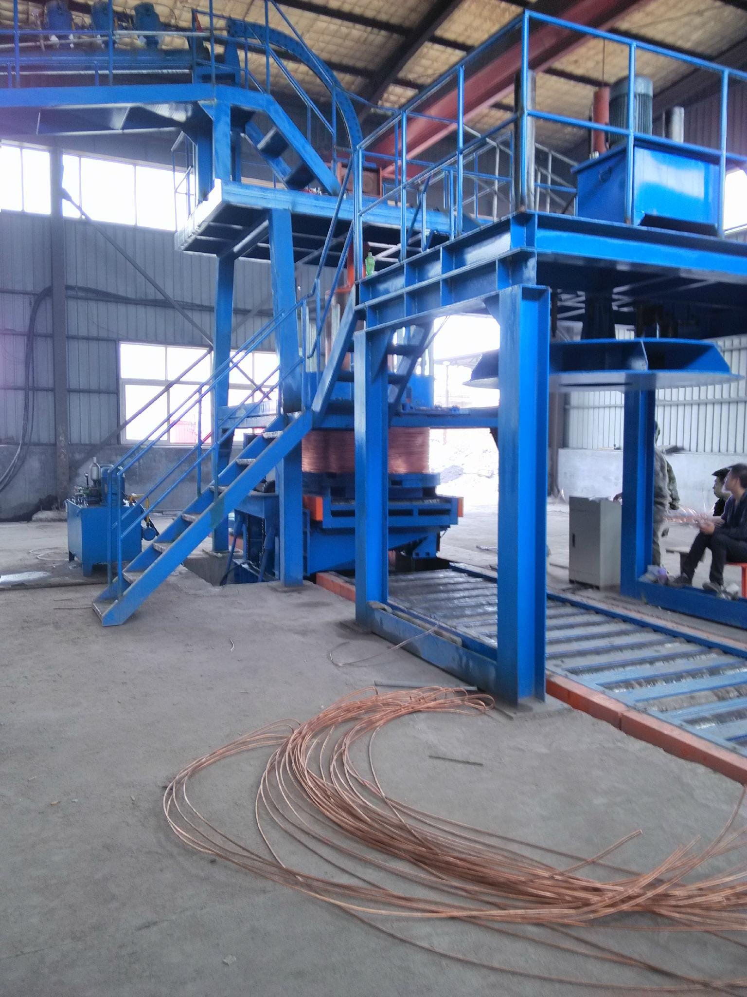 copper rod  continuous casting and  roling line 2