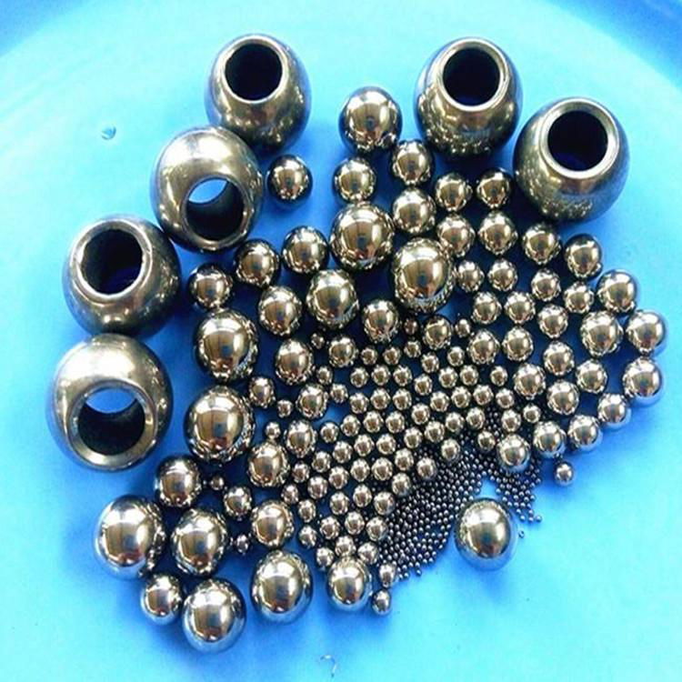 厂家定制加工5mm-25mm打孔攻牙螺纹环保装饰钢球钢珠 2