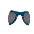 skateboard wooden sunglasses polarized blue and red color 6