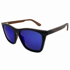 new fashion skateboard wood sunglasses