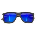 new fashion skateboard wood sunglasses polarized with blue coating 3