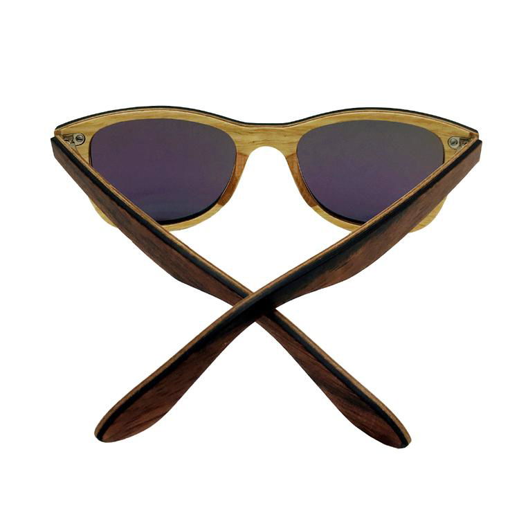 New arrived laminated wooden sunglasses polarized lens 4