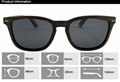 handmade ebony wood sunglasses polarized women and men 2