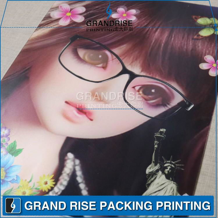 China Animation Lenticular Card Printing In GrandRise 4