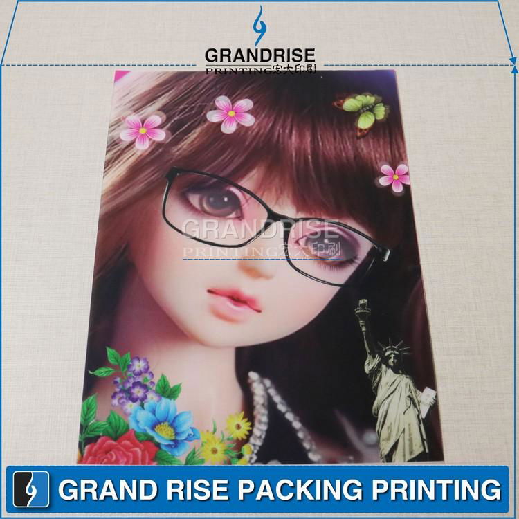 China Animation Lenticular Card Printing In GrandRise 5