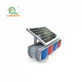 Solar warning light traffic lighting