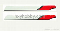 325mm carbon fiber blades for T-rex 450