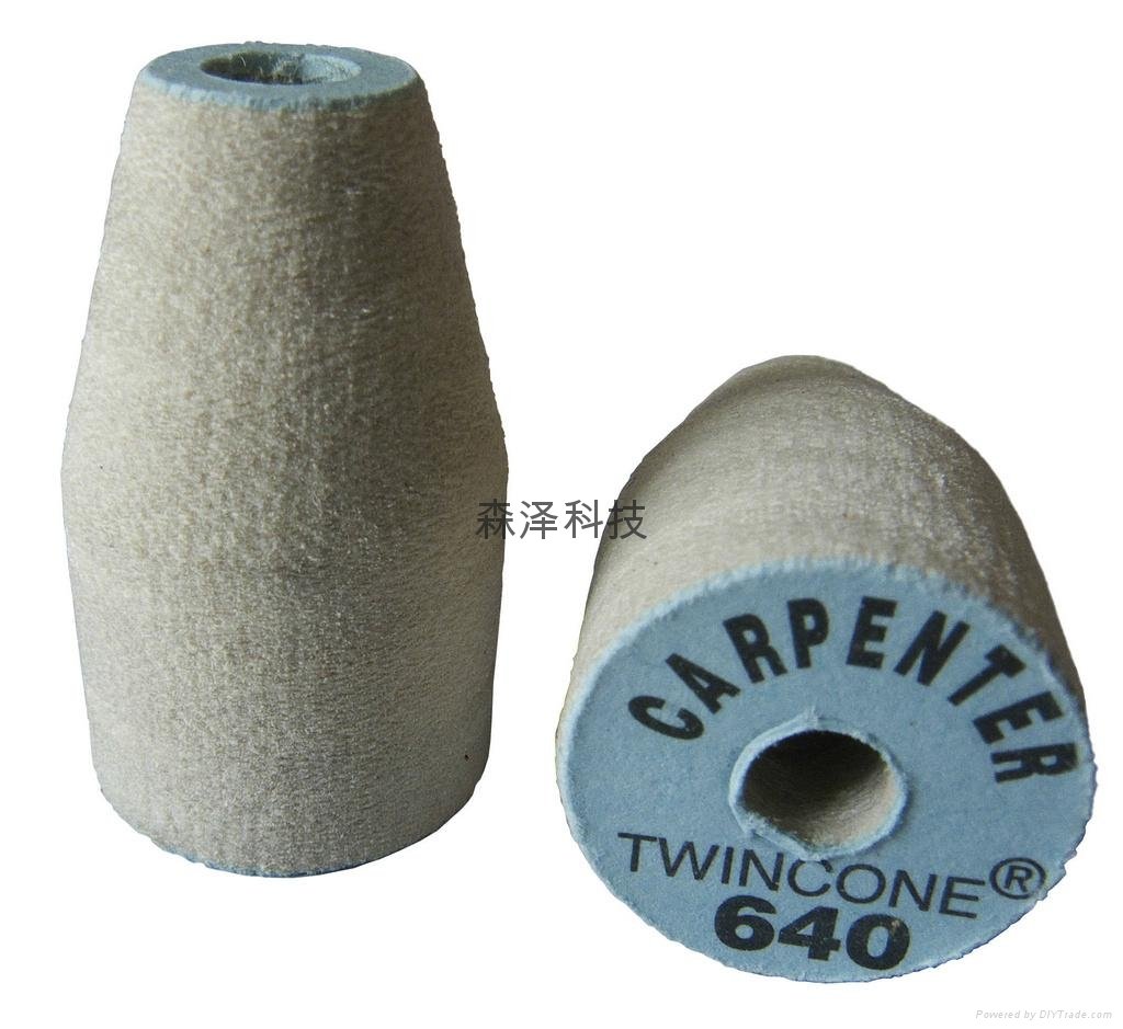 CARPENTER錐形纖維磨輪 2