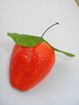 Strawberry models, decorative fruits, props Fruit