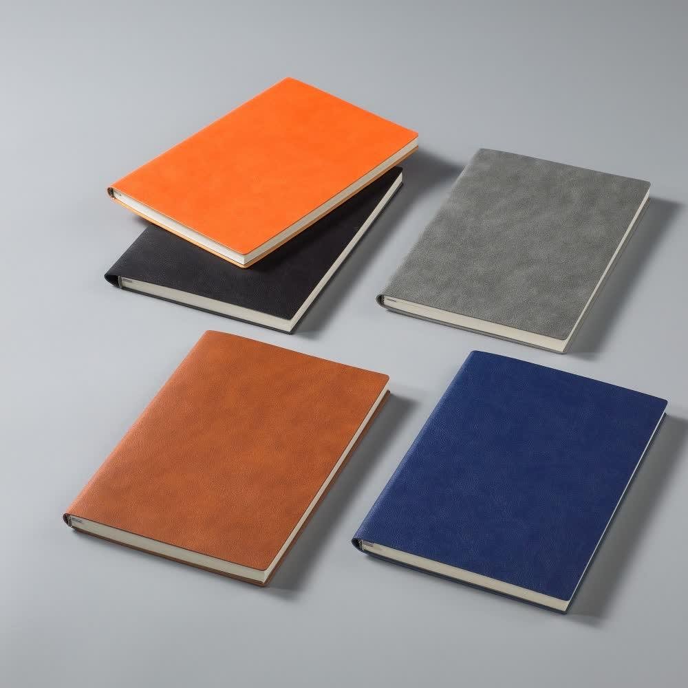 Classic soft leather book