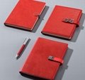 中国红系列平装贴芯笔记本套装
