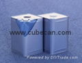 Interior LDPE plastic inner in metal cans 3