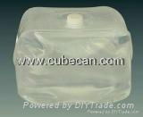 20 Liters collapsible PE cubitainer 3