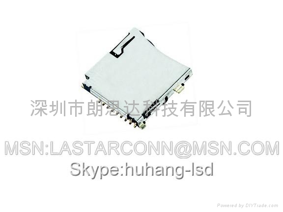 T-Flash Card Connector - Push Type - LASTAR (China Manufacturer ...