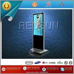 55inch Koisk TFT IR Touch Screen Display Advertising