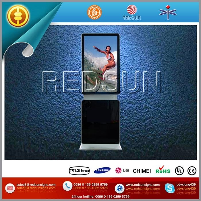 42inch indoor free rotating TFT online Advertising LCD Display 4