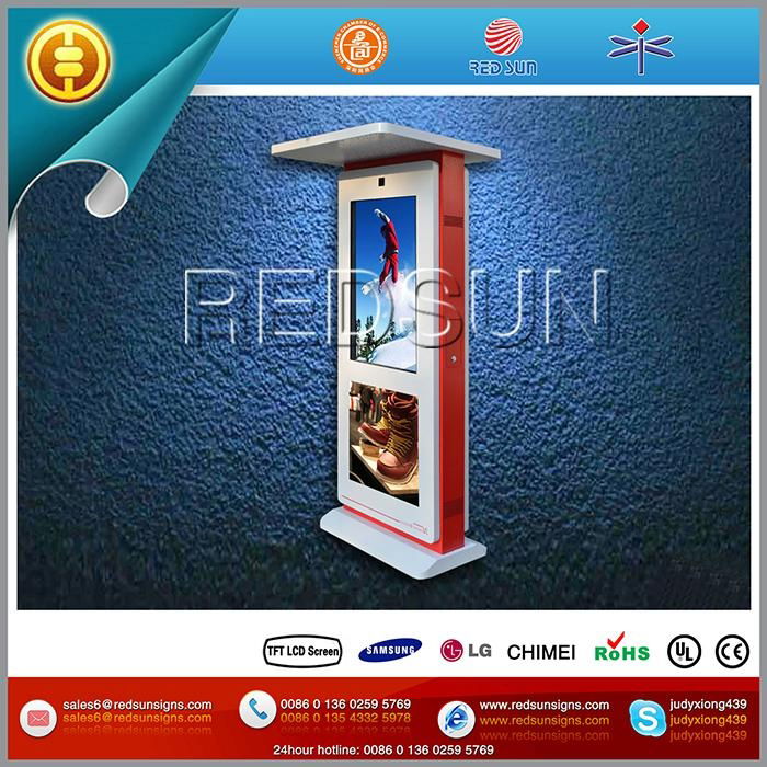 46'' standalone 3G wifi network 1080p LCD Digital Signages 3