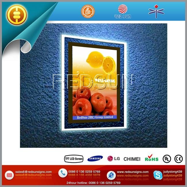 22inch wall mounting magic mirror network LCD player 2