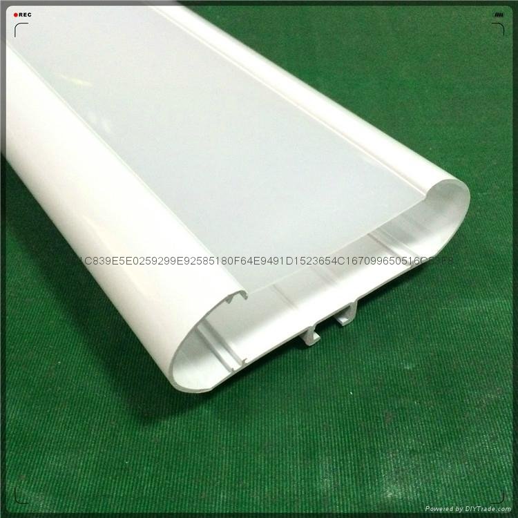 The dongguan LED fluorescent lamp shell PC expansion, the light chimney