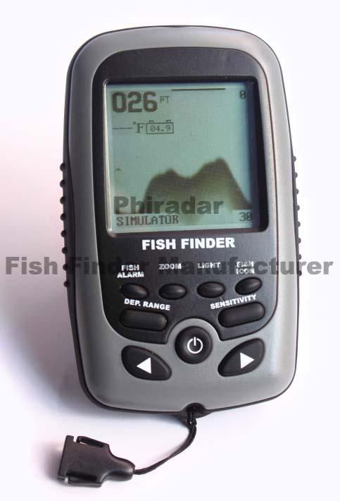 16 levels grayscale Portable Fish Finder FD16A 2