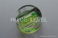 Metal body spirit level vial 4