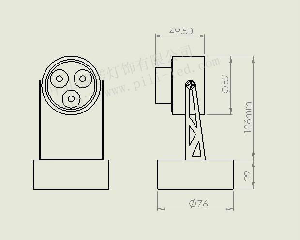 LED wall light/ LED spotlight 2